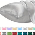 1PC Satin Pillowcase for Hair Similar to Silk Pillow Cases for Skin, Silky & Soft Pillow Covers, Gifts for Her or Him - Velvet Haven