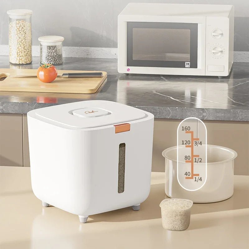Airtight Rice Storage Container with Lid for Kitchen Pantry - Velvet Haven