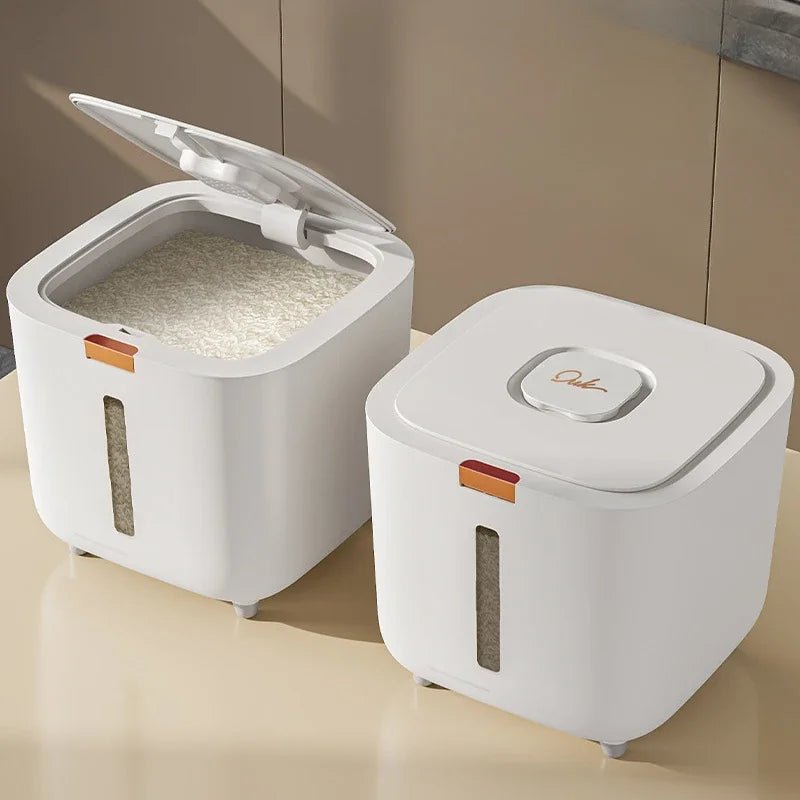 Airtight Rice Storage Container with Lid for Kitchen Pantry - Velvet Haven