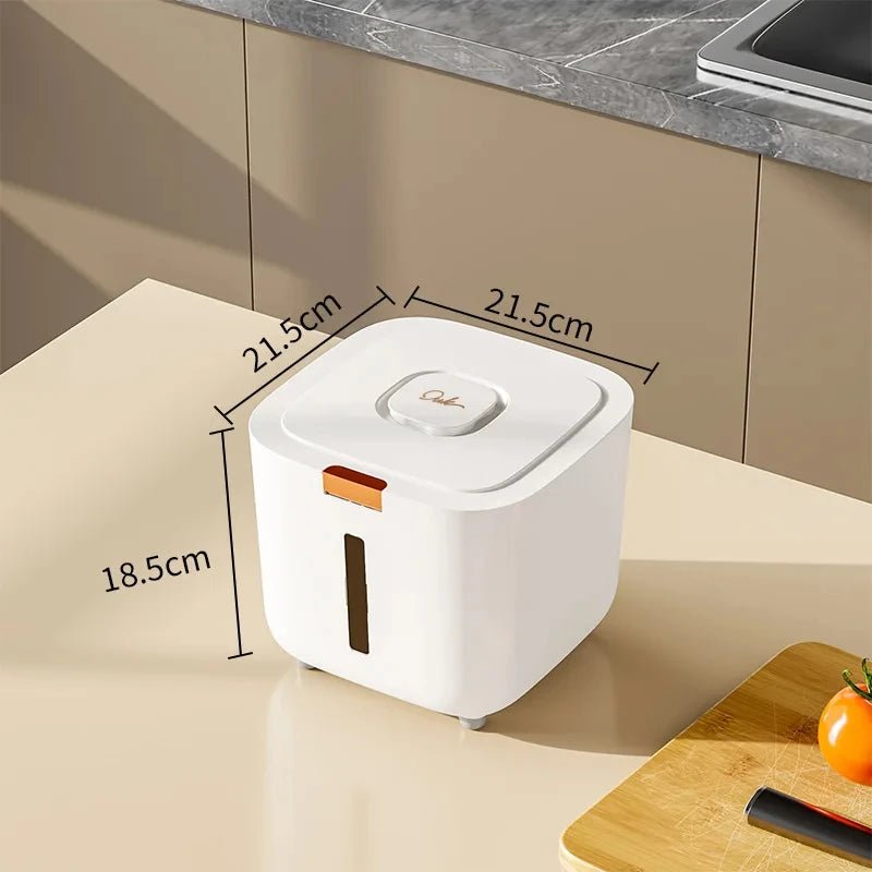 Airtight Rice Storage Container with Lid for Kitchen Pantry - Velvet Haven