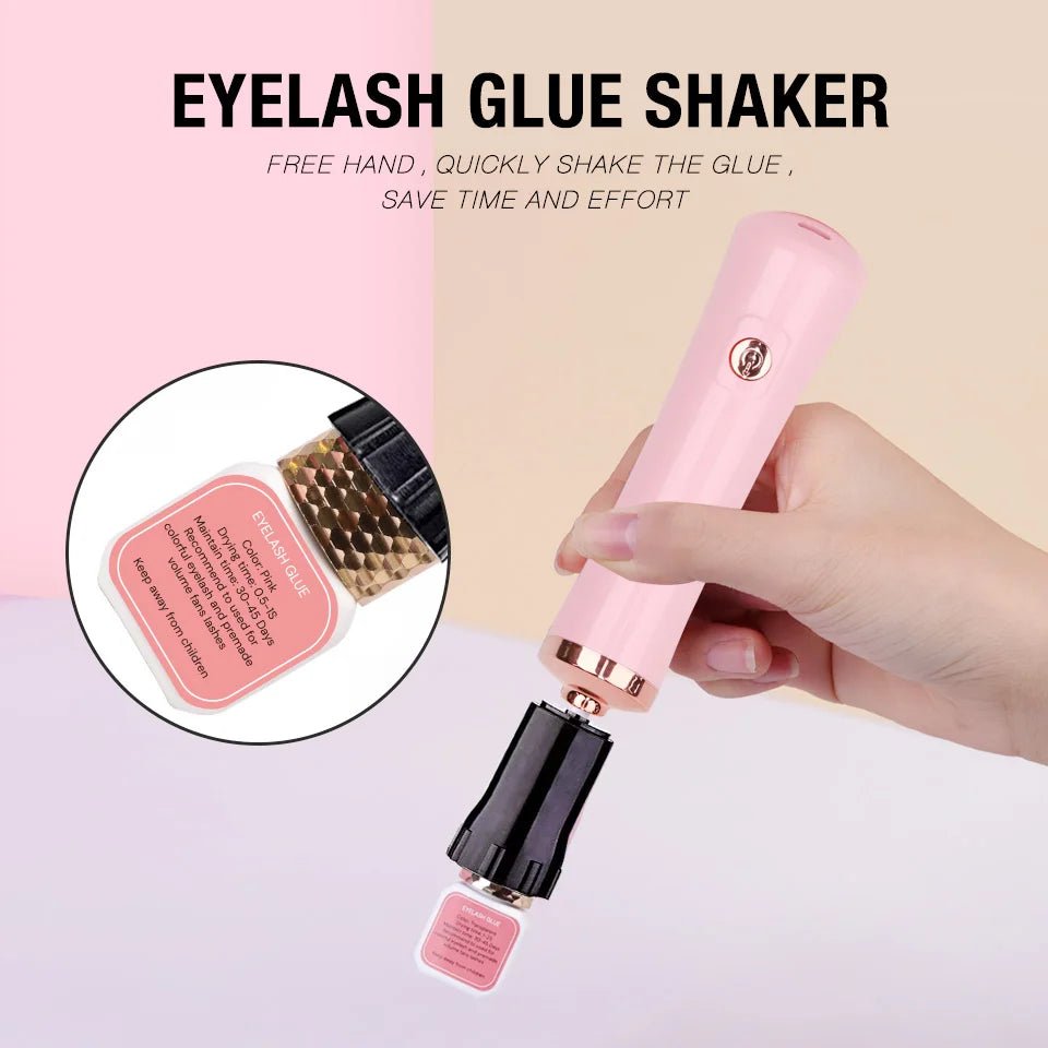 2-in-1 Electric Lash Glue Shaker & Makeup Brush Cleaner - Velvet Haven
