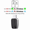 2-in-1 Wireless CarPlay & Android Auto Adapter - Velvet Haven
