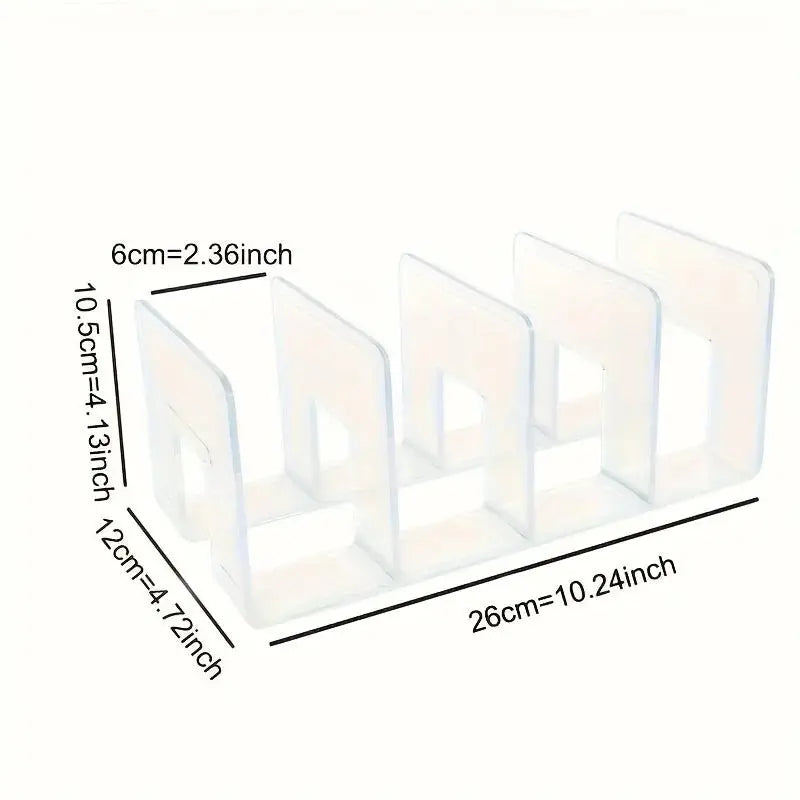 2-Pack Clear Acrylic Handbag Organizers - Space-Saving Closet Racks for Purses & Wallets - Velvet Haven