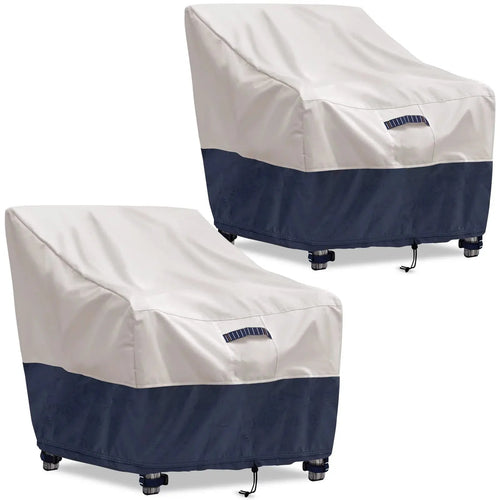2 Pack Outdoor Chair Covers 100% Waterproof Patio Furniture Covers Protector 600D Oxford Heavy Duty Lawn Garden Furniture Cover - Velvet Haven