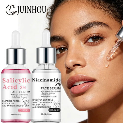 2-Piece 5% Niacinamide & 2% Salicylic Acid Face Serum Set - Velvet Haven