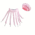 2-Piece Heatless Hair Curler & Sleep Bonnet Set for Long Hair - Velvet Haven