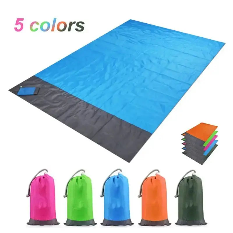 200 X 140cm/200 X 210cm Beach Blanket Sandproof Waterproof Beach Mat Lightweight Picnic Blanket for Travel Hiking Sports - Velvet Haven