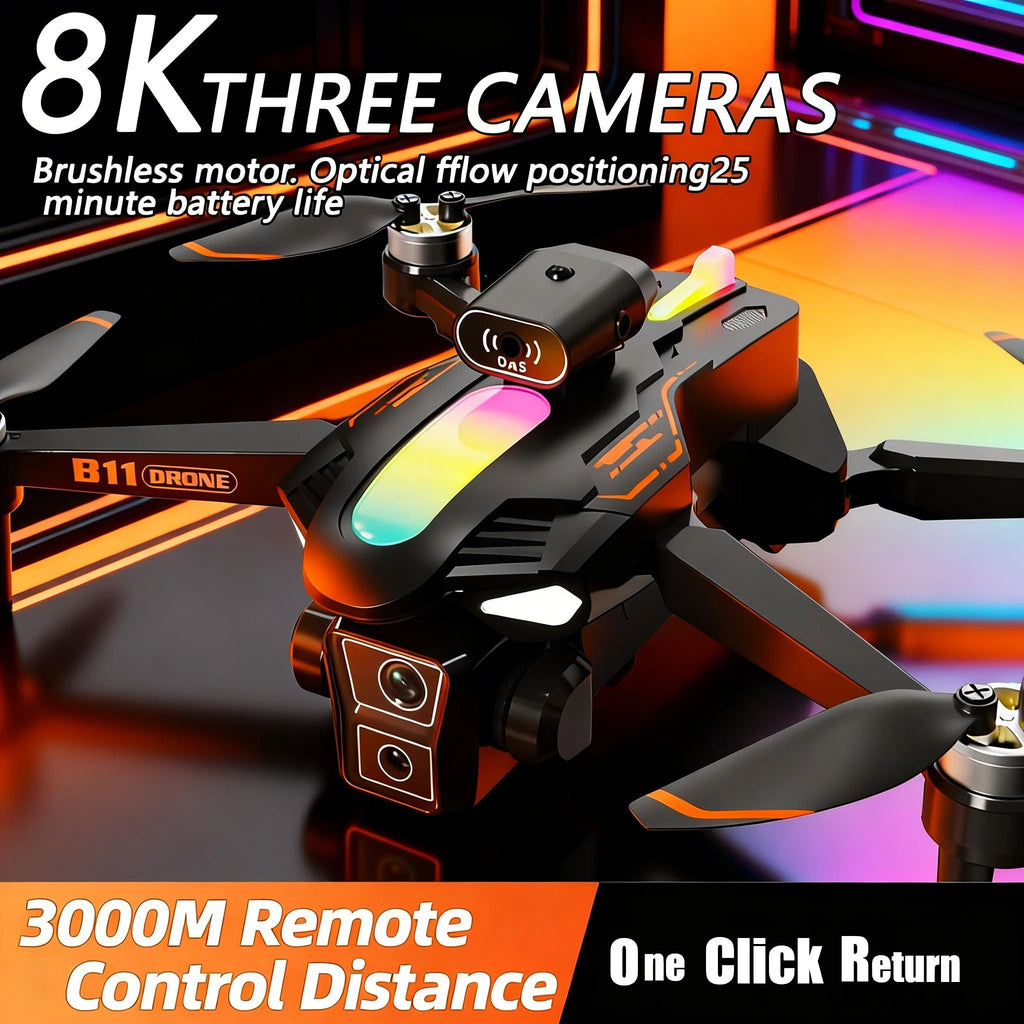 Pro Foldable WiFi FPV Drone with Dual HD Cameras & Altitude Hold - Velvet Haven