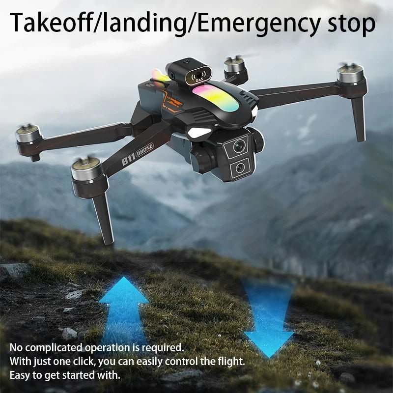 Pro Foldable WiFi FPV Drone with Dual HD Cameras & Altitude Hold - Velvet Haven