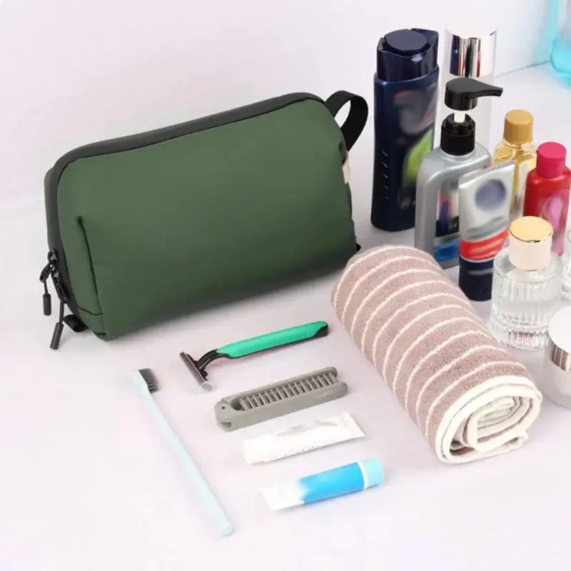 2026 New Dry Wet Separation Wash Bag Large Capacity Storage Bag Waterproof Women Makeup Bag Suitable for Travel Pouch Organizer - Velvet Haven