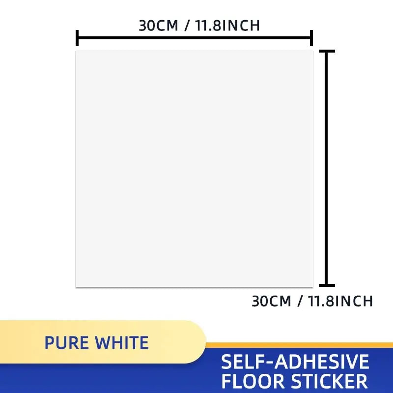 20pcs Wall Stickers PVC Imitation Marble Self-adhesive Floor Stickers 30*30cm Waterproof Bathroom living Room Decoration Decals - Velvet Haven