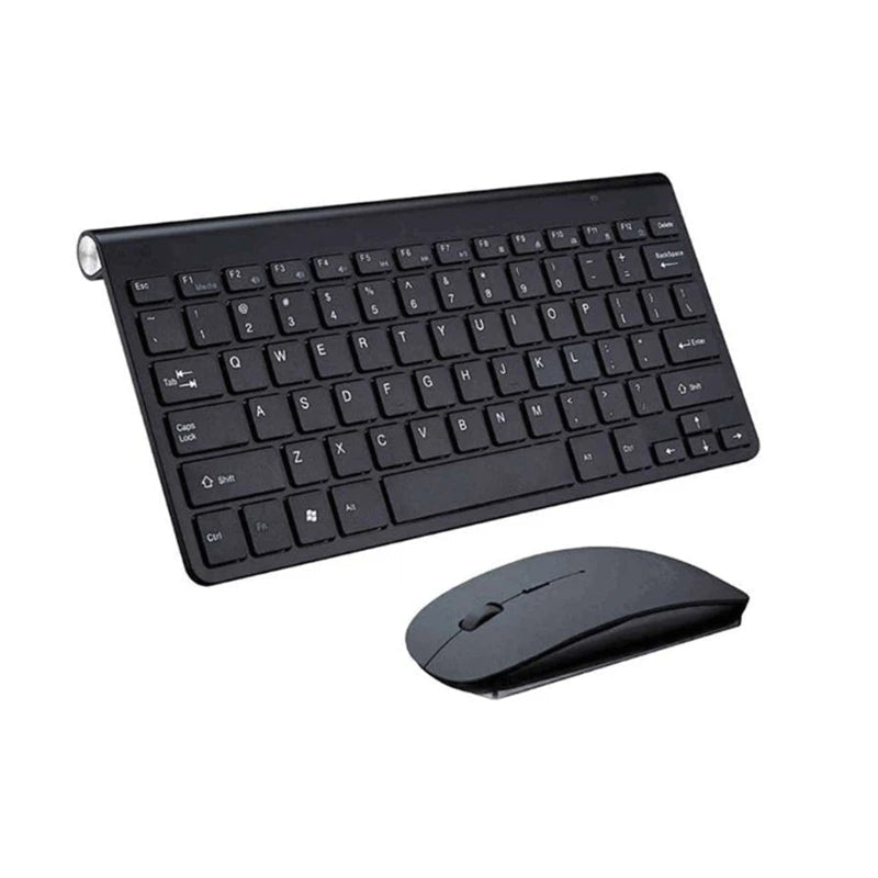 2.4Ghz Wireless Keyboard and Mouse Set 10M Range Mini Keyboard Mouse Combo Set For Notebook Laptop Desktop PC Computer - Velvet Haven