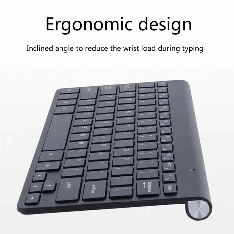 2.4Ghz Wireless Keyboard and Mouse Set 10M Range Mini Keyboard Mouse Combo Set For Notebook Laptop Desktop PC Computer - Velvet Haven
