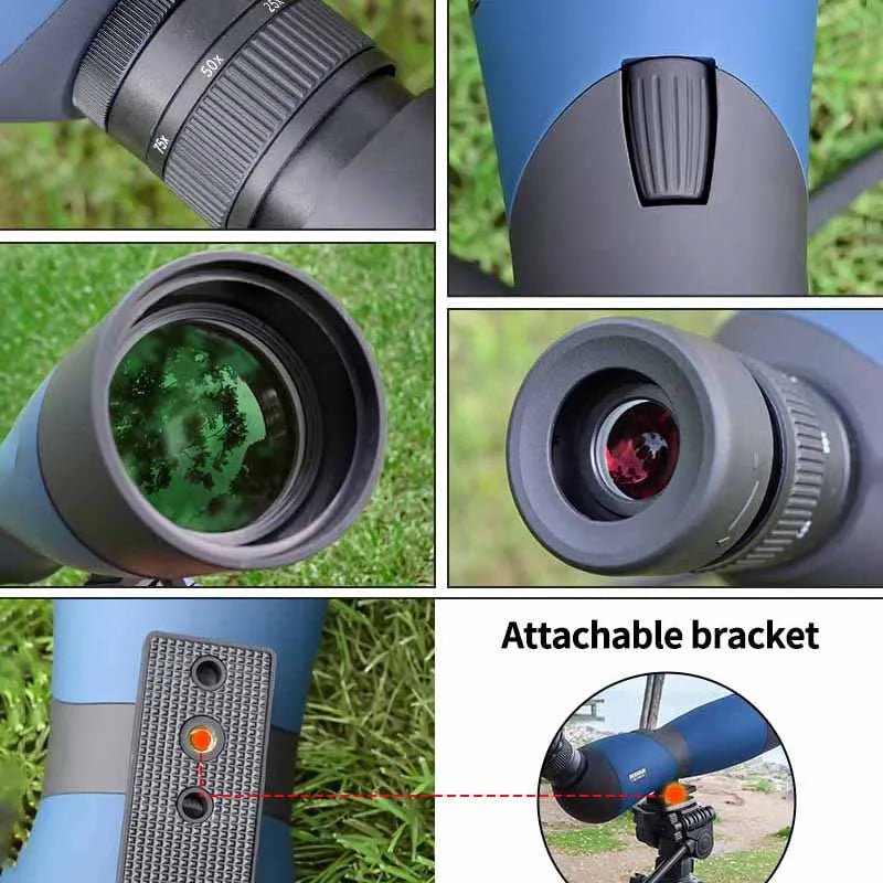 25–75x70 Waterproof Spotting Scope – BAK4 Prism for Bird Watching & Outdoor Viewing - Velvet Haven