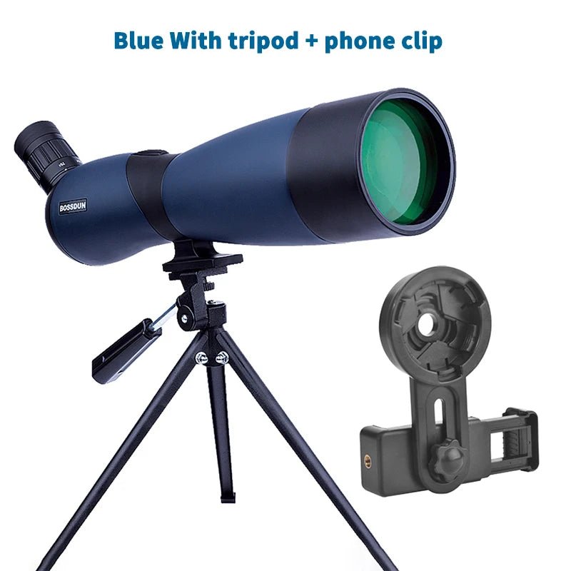 25–75x70 Waterproof Spotting Scope – BAK4 Prism for Bird Watching & Outdoor Viewing - Velvet Haven