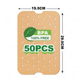 29.5x19.5CM Air Fryer Disposable Perforated Parchment Paper Liners for Ninja FG551 Foodi Smart XL 6-in-1 Indoor Grill Accessory - Velvet Haven