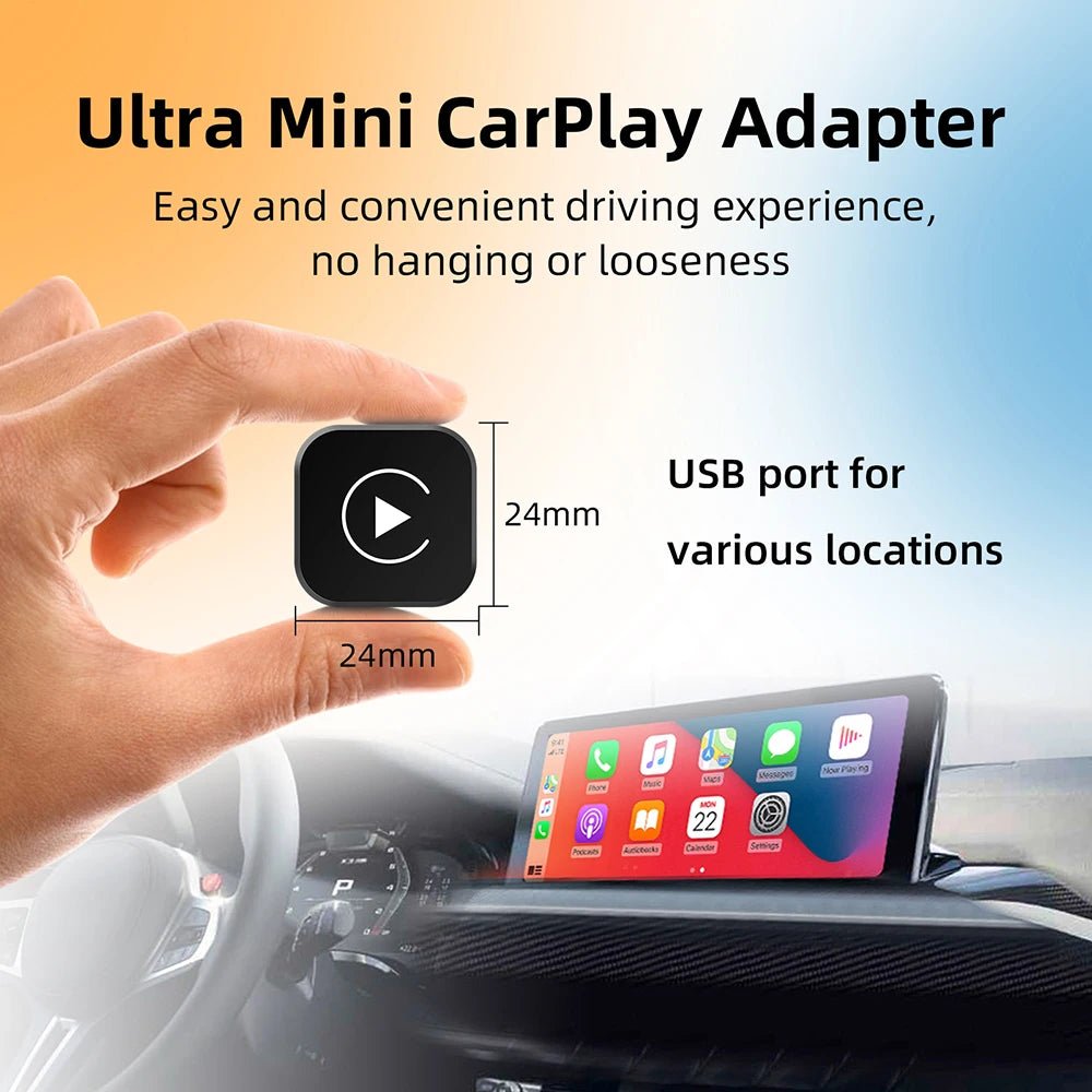 2in1 Wireless CarPlay Dongle Wireless Android Auto Adapter AI Smart Box Car Intelligent Systems For Car With Wired CarPlay - Velvet Haven
