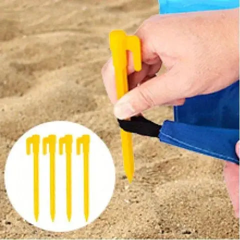 2x2.1m Waterproof Pocket Beach Mat Blanket, Lightweight Camping Mattress, Sandproof Beach Towel for Outdoor Picnic Travel - Velvet Haven