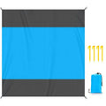 2x2.1m Waterproof Pocket Beach Mat Blanket, Lightweight Camping Mattress, Sandproof Beach Towel for Outdoor Picnic Travel - Velvet Haven