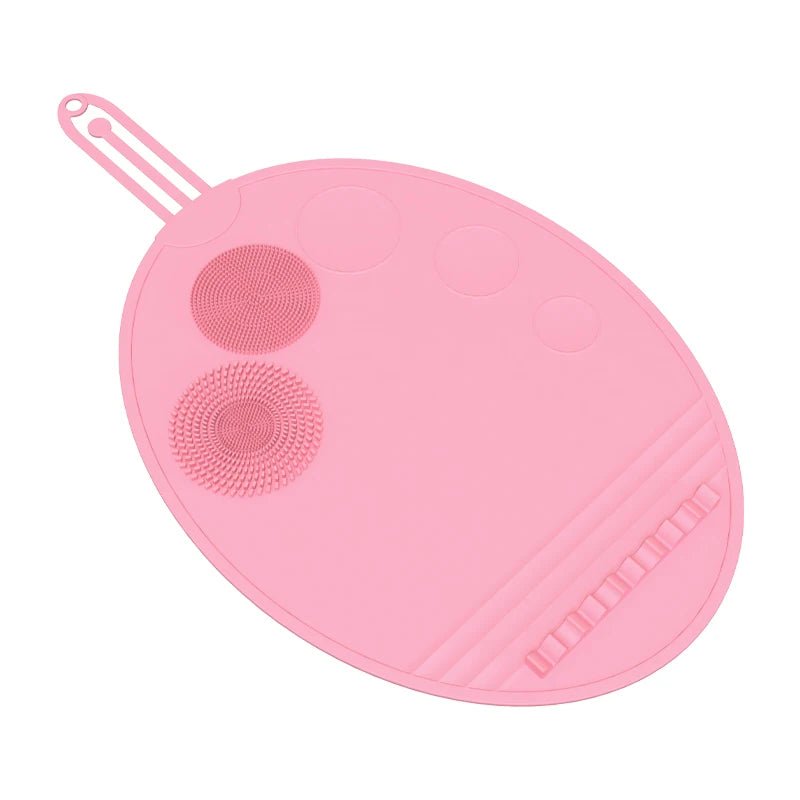 3-in-1 Silicone Makeup Mixing Mat & Brush Cleaner - Velvet Haven