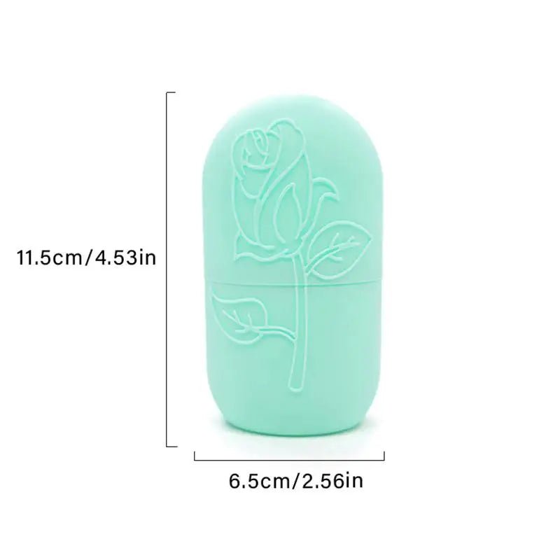 3-Piece Cooling Facial Ice Roller & Gua Sha Set - Velvet Haven