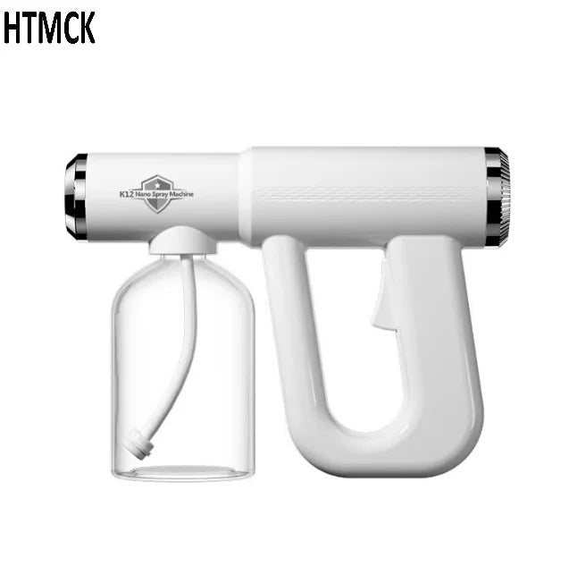 300ML USB Rechargeable Nano Mist Barber Sprayer with Blue Light - Velvet Haven
