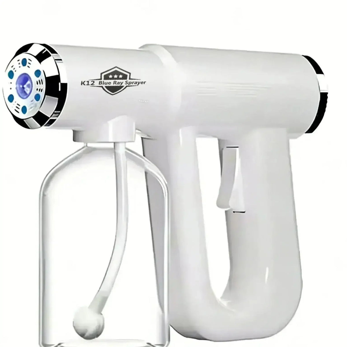 300ML USB Rechargeable Nano Mist Barber Sprayer with Blue Light - Velvet Haven