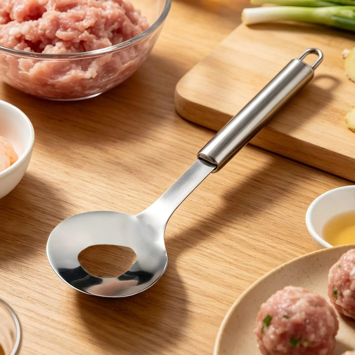 304 Stainless Steel Meatball Maker Spoon, Easy Press Mold - Velvet Haven