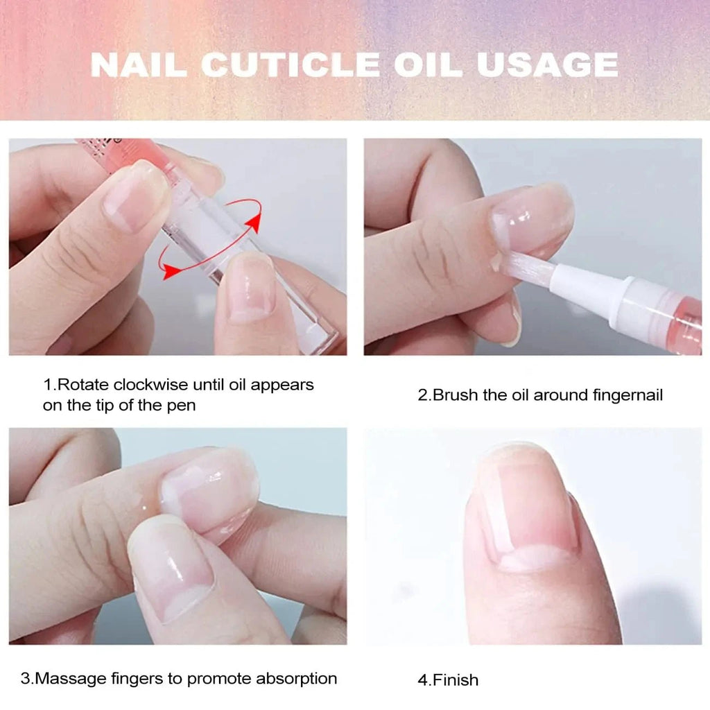 30pcs Cuticle Oil Nail Care Nutrition Oil Pen Nails Repair Hand Cuticle Manicure Treatment Nail Strengthening Care Product Set - Velvet Haven