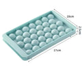 33 Ice Boll Cube Trays For Freezer Ice Ball Maker Mold Mini Circle Round Ice Cube Mold with Lid Making PCs for Cocktail Whiskey - Velvet Haven