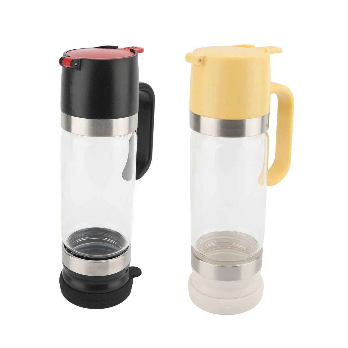 350ml No-Drip Glass Honey Dispenser with Handle - Velvet Haven