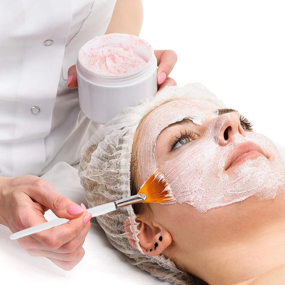 3/9/15 Pieces Facial Fan Mask Brushes Soft Mask Brush Applicator Esthetician Facial Mask Brushes For Women Girls Cosmetic Tools - Velvet Haven