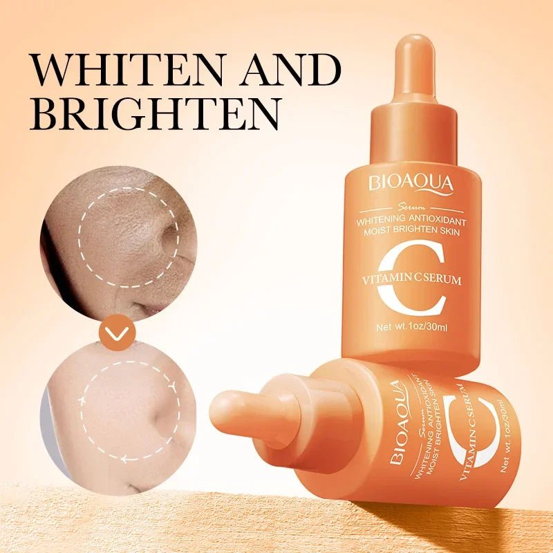 3pcs BIOAQUA Vitamin C Retinol Hyaluronic Acid Serum Face Moisturizing Anti Wrinkle Whitening Facial Essence Skin Care Products - Velvet Haven