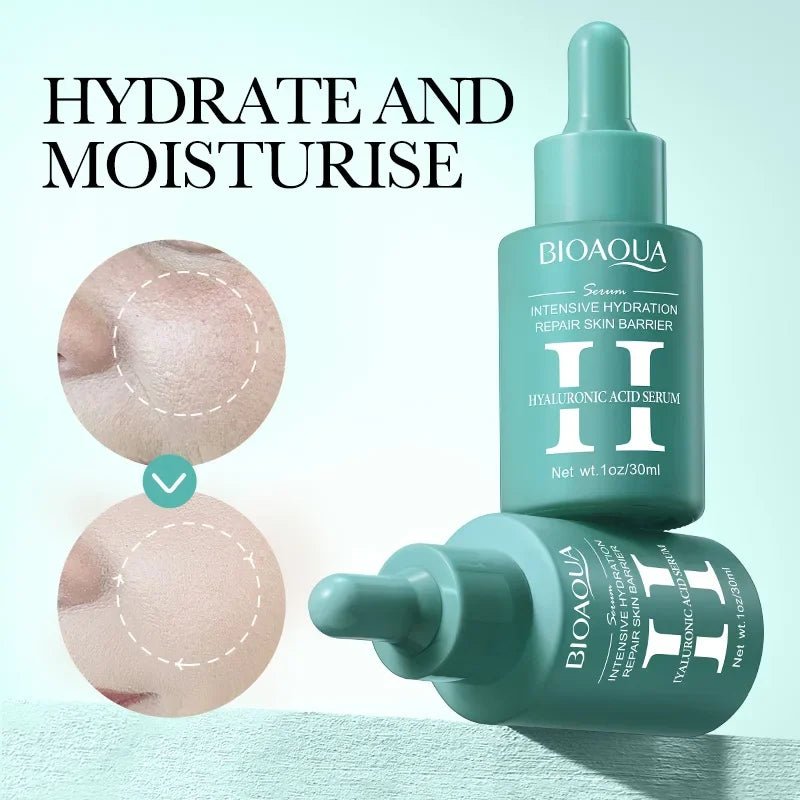 3pcs BIOAQUA Vitamin C Retinol Hyaluronic Acid Serum Face Moisturizing Anti Wrinkle Whitening Facial Essence Skin Care Products - Velvet Haven