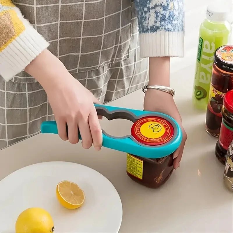 4-in-1 Manual Jar Opener for Weak or Arthritic Hands - Velvet Haven