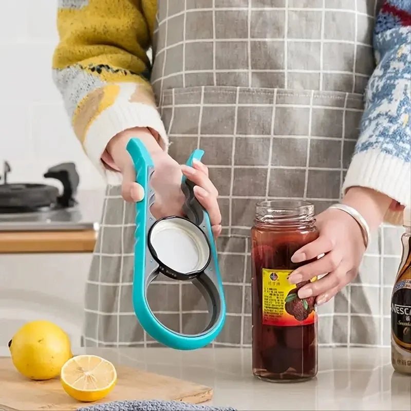 4-in-1 Manual Jar Opener for Weak or Arthritic Hands - Velvet Haven