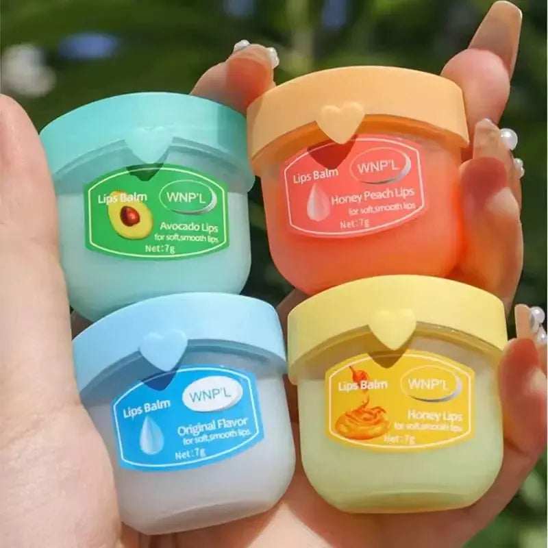 4/6/8pcs Fruit Series Lip Balm Set Set Moisturizing Refreshing Non-sticky Anti-Cracked Lip Mask Vaseline for Lips Makeup - Velvet Haven