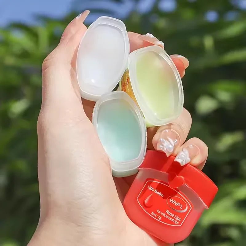 4/6/8pcs Fruit Series Lip Balm Set Set Moisturizing Refreshing Non-sticky Anti-Cracked Lip Mask Vaseline for Lips Makeup - Velvet Haven
