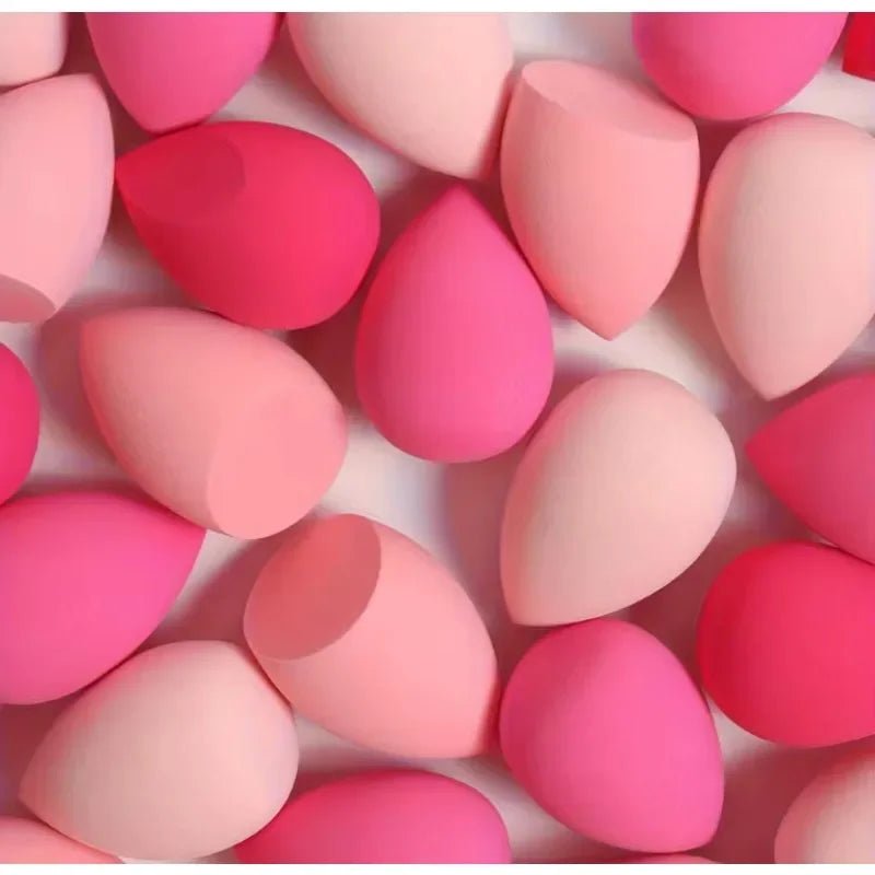 4/7/18piece makeup sponge set suitable for liquid BB cream powder application makeup egg dry wet dual-use powder puff girl - Velvet Haven