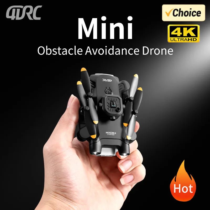 4DRC V30 Foldable Mini Drone with Optional HD Camera and WiFi FPV - Velvet Haven