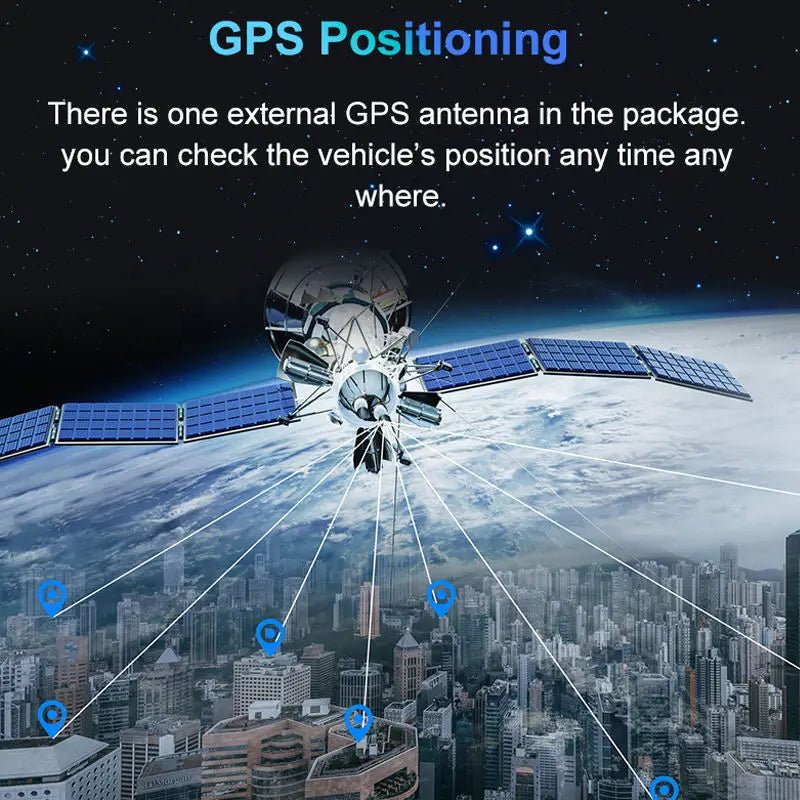 4G Hidden Dash Cam GPS Tracking Support Live Remote Monitoring With Two Camera Video Recording FHD 1080P WiFi Hotspot - Velvet Haven