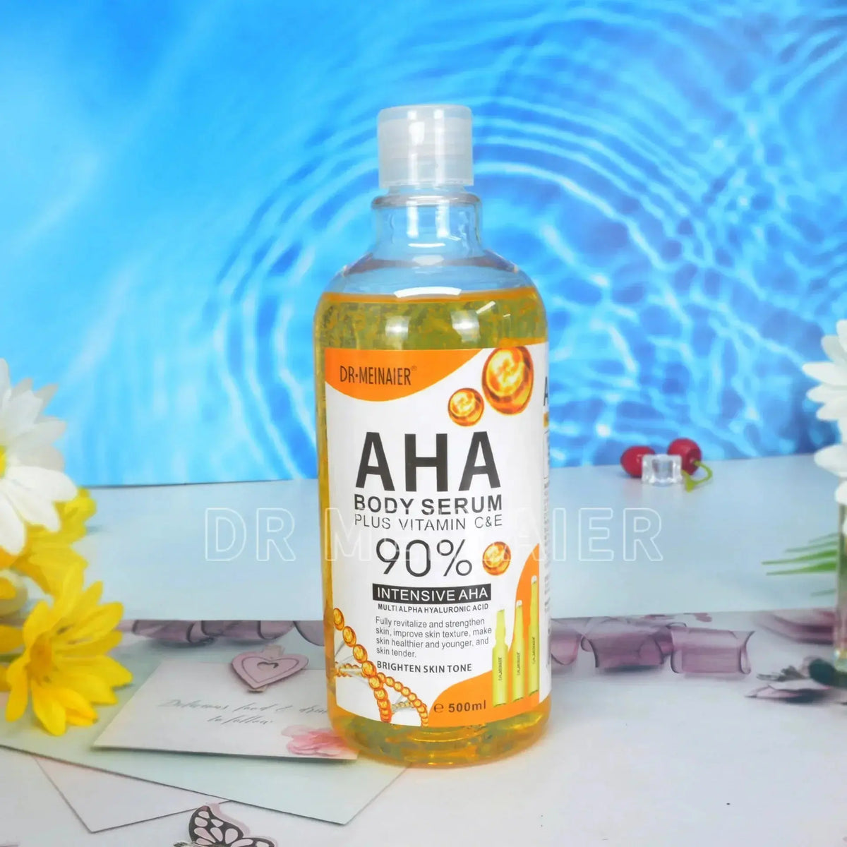 500ml Hyaluronic Acid Niacinamide Vitamin C AHA Face Serum - Velvet Haven