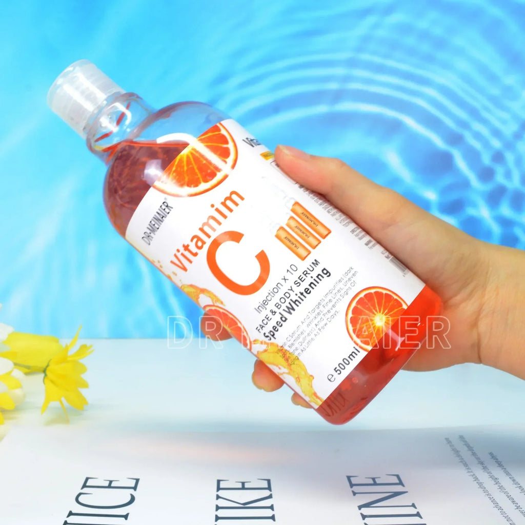500ml Hyaluronic Acid Niacinamide Vitamin C AHA Face Serum - Velvet Haven