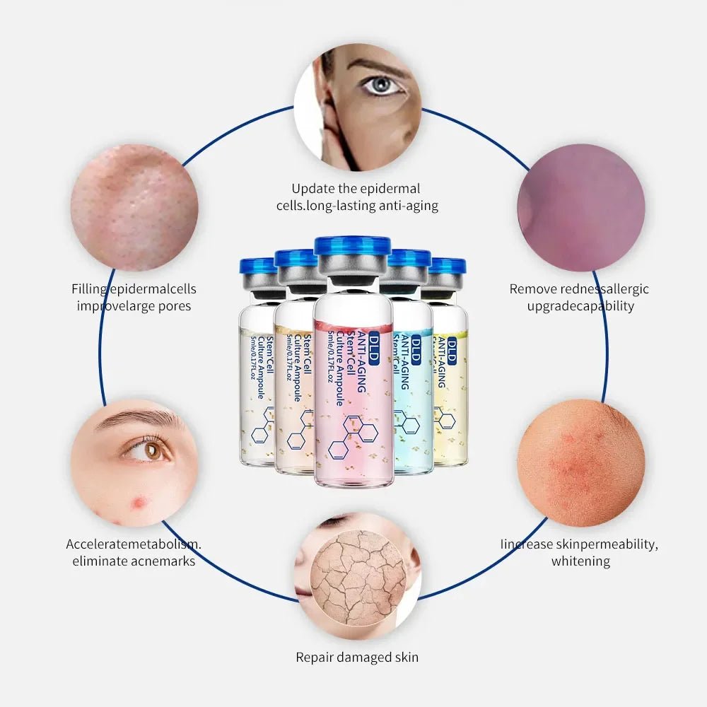 5ml Hyaluronic Acid Facial Ampoule Kit with Niacinamide - Velvet Haven