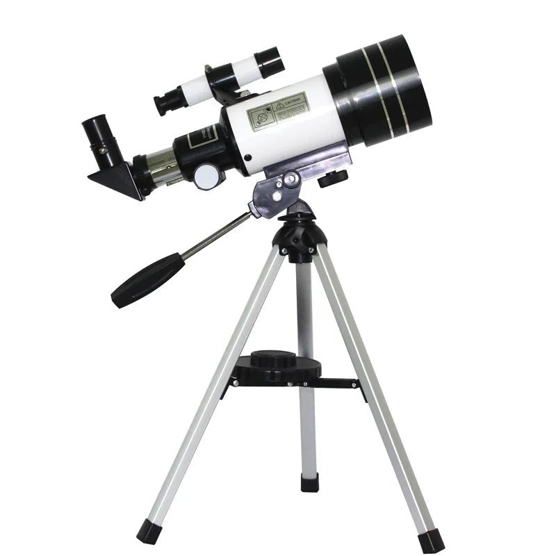 70mm High-Magnification Refractor Telescope with Finder Scope for Stargazing - Velvet Haven