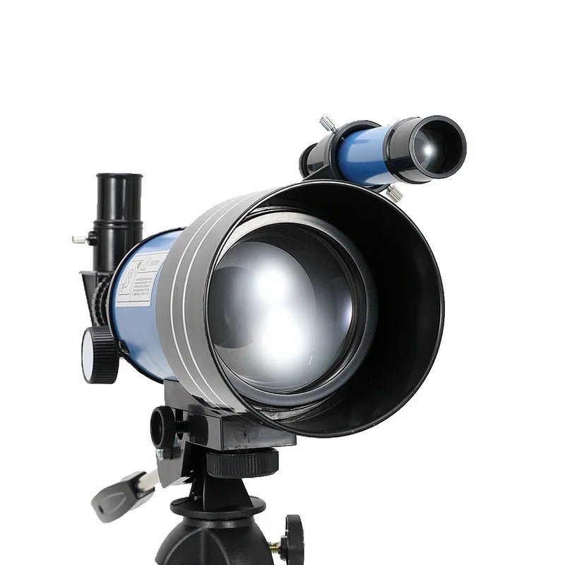 70mm High-Magnification Refractor Telescope with Finder Scope for Stargazing - Velvet Haven
