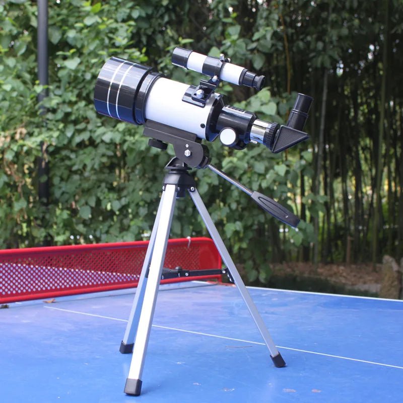 70mm High-Magnification Refractor Telescope with Finder Scope for Stargazing - Velvet Haven