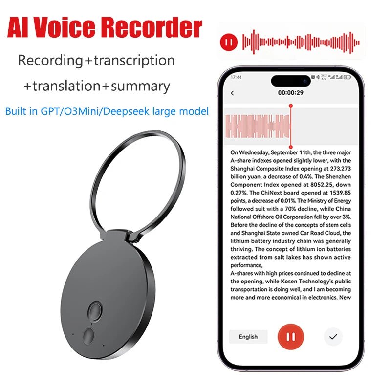AI Voice Recorder with Real-Time Transcription & Meeting Notes - Velvet Haven