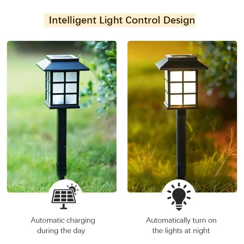 8 Pack Solar Pathway Garden Lights Outdoor Waterproof Landscape for Yard Patio Walkway Driveway Decor Solar Lawn Lamp Lighting - Velvet Haven