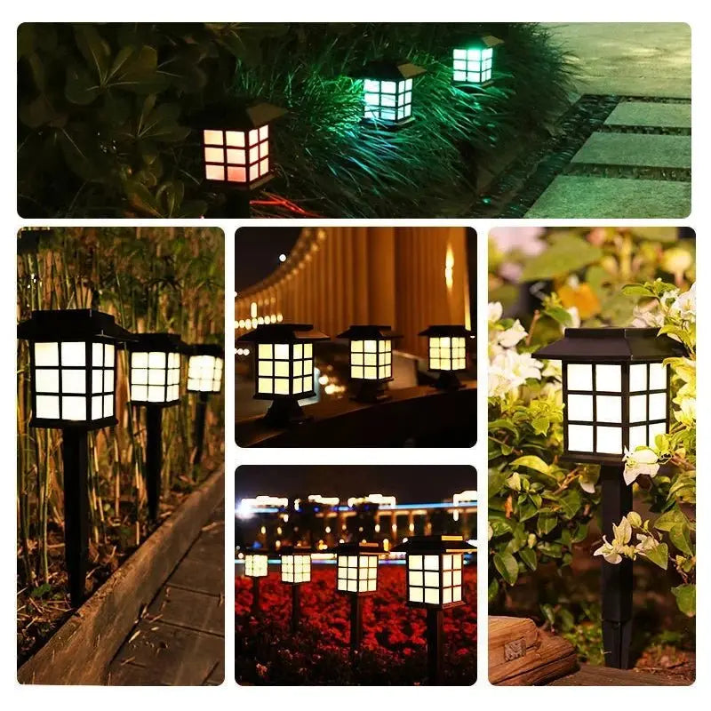 8 Pack Solar Pathway Garden Lights Outdoor Waterproof Landscape for Yard Patio Walkway Driveway Decor Solar Lawn Lamp Lighting - Velvet Haven
